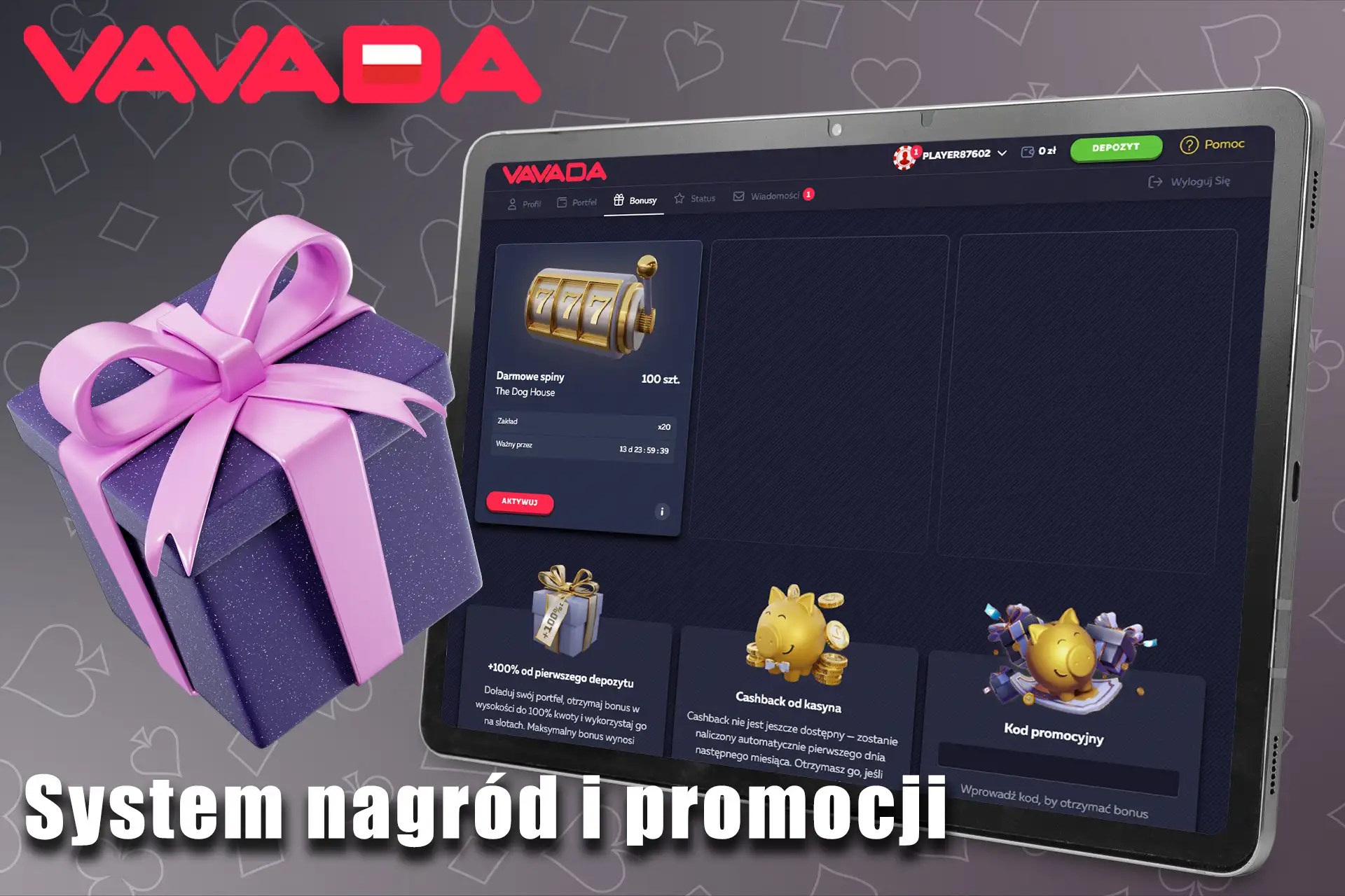 Bonusy i promocje Vavada