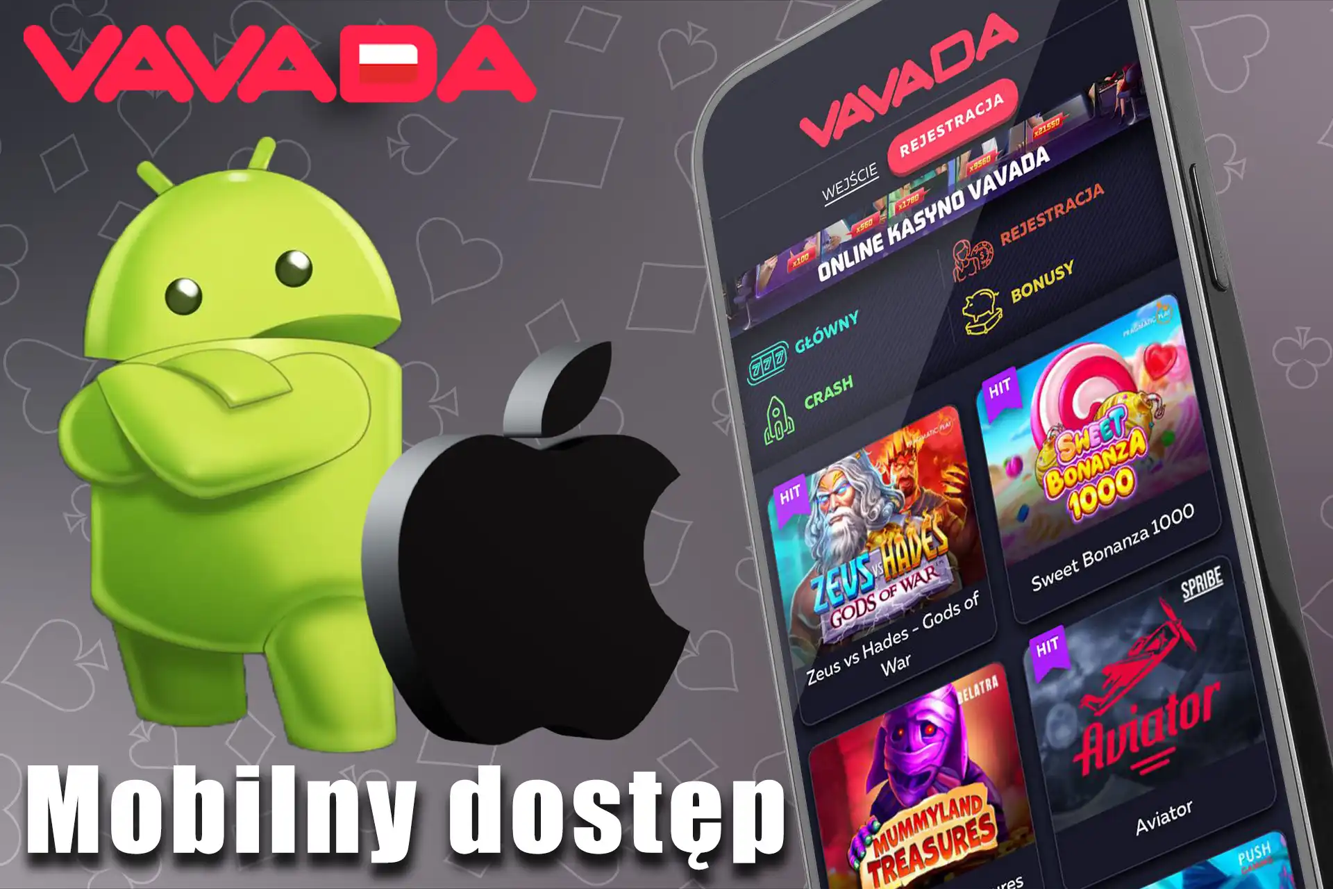 Mobilny dostęp do Vavada